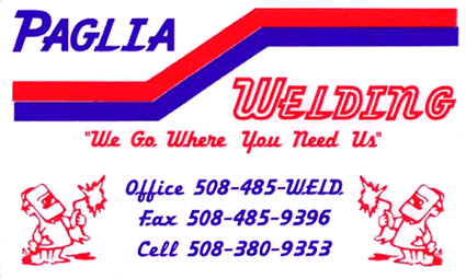 Paglia Welding and Repair Services of Marlborough, MA